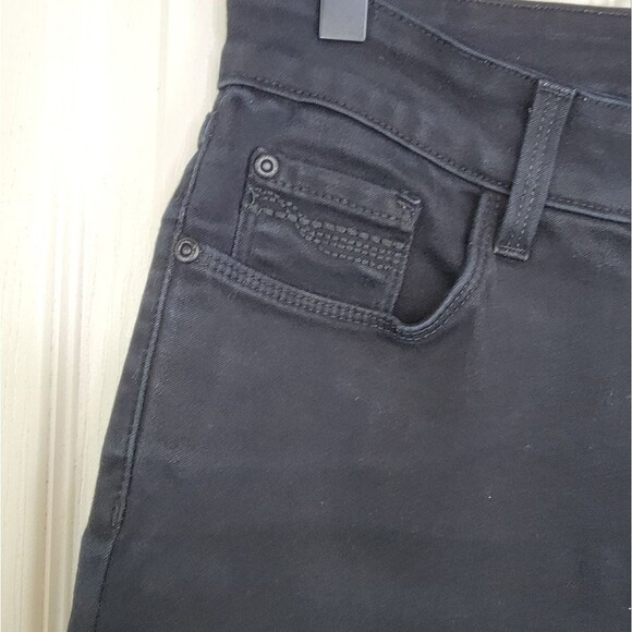Nydj black legging denim jeans size 4P petite/short - Picture 3 of 6